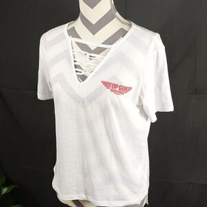 Top Gun Maverick White Tee